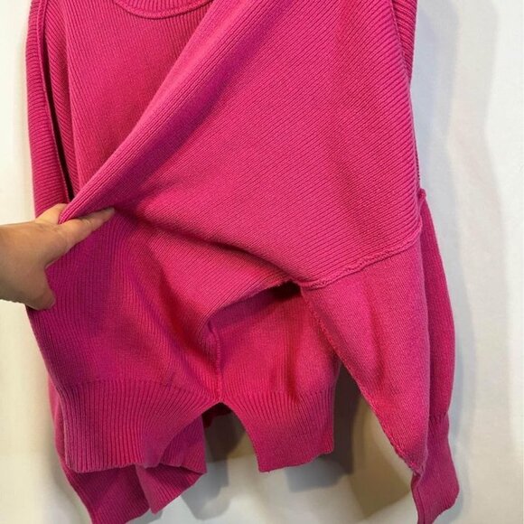 Woman’s WHITE BIRCH (black label) pink crew neck sweater. Size Small. - Picture 5 of 7